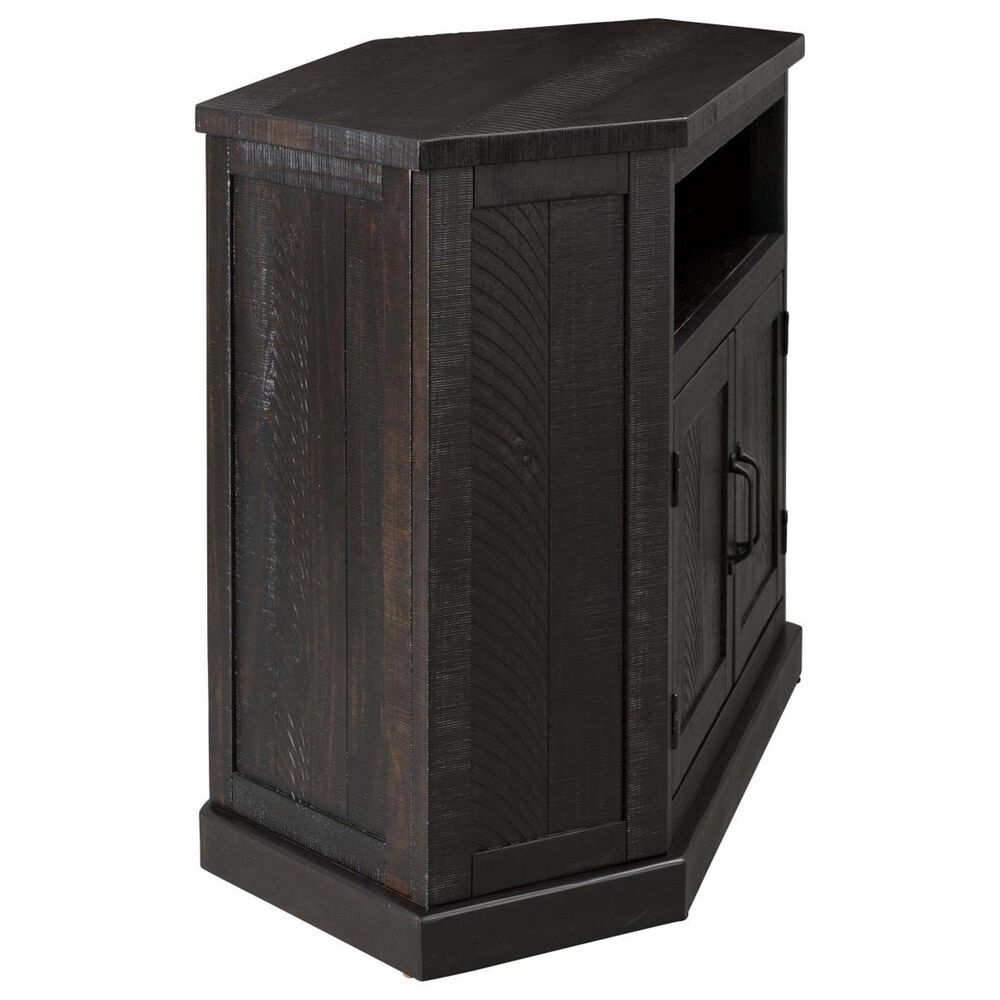 Forma &amp; Co Rustic Corner 30" Corner TV Stand in Espresso, , large