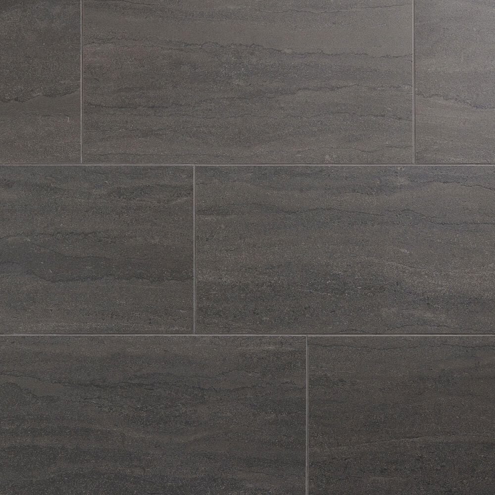 Dal-Tile Haddonstone Velvet Rectangle Vein Cut 12&quot; x 24&quot; Matte Porcelain Tile, , large