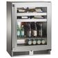 Perlick Signature Series 24" Indoor Beverage Center with Right Hinge Glass Door in Stainless Steel, , large