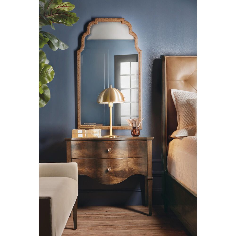 Hooker Furniture Archives 2-Drawer Nightstand in Classic Walnut, , large