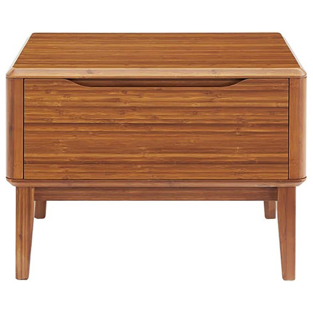 Natural Bamboo Furnishings Currant 4-Piece Queen Bedroom Set in Amber, , large