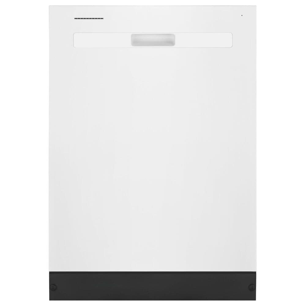 Whirlpool 24" Pocket Handle Dishwasher in White, , large
