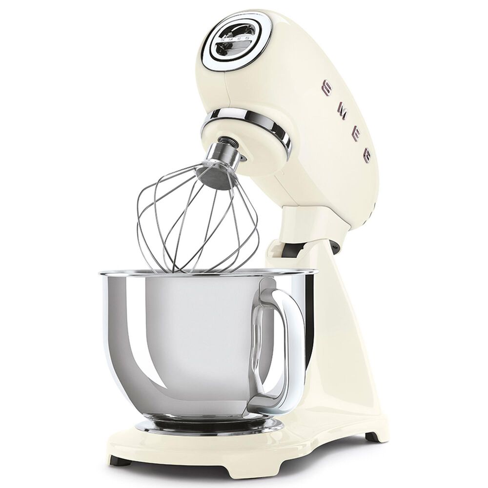 Smeg 5-Quart 50&#39;s Retro Style Stand Mixer in Cream, , large