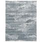 Feizy Atwell 2" x 3" Blue and Silver Area Rug, , large