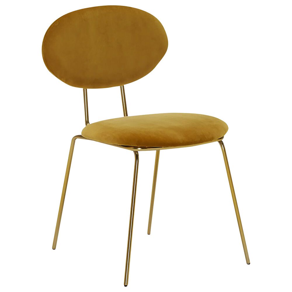 Joybird Kate Dining Chair in Brass, , large