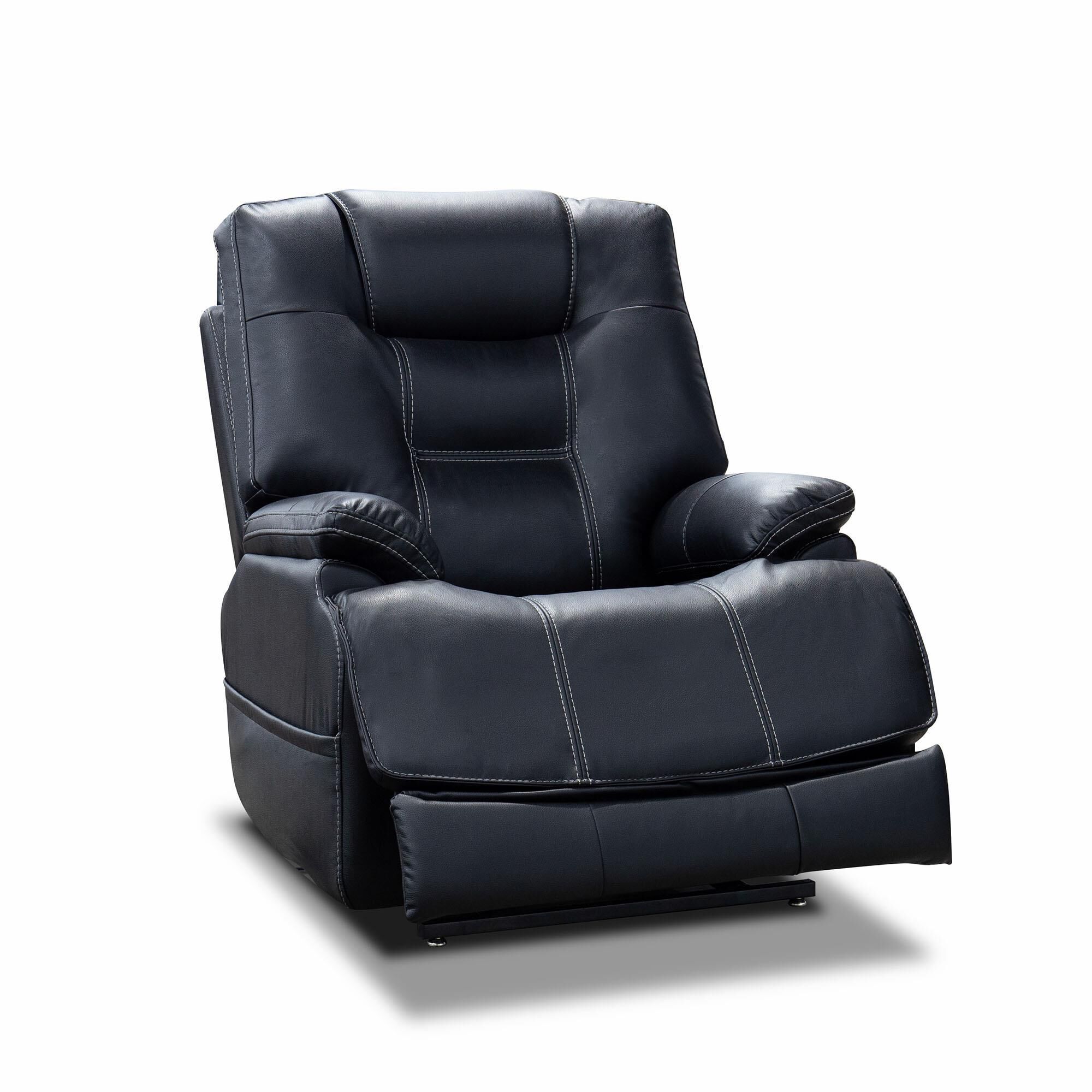 MotoMotion Power Lift Recliner in Nick Black