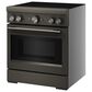 KitchenAid 30" Induction Commercial Range in Black Ore, , large