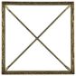 Furniture of America Lalia End Table with Tempered Glass Top and Bullnose Edge in Matte Gold, , large
