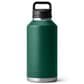 YETI Rambler 64 Oz Water Bottle with Chug Cap in Black Forest Green, , large