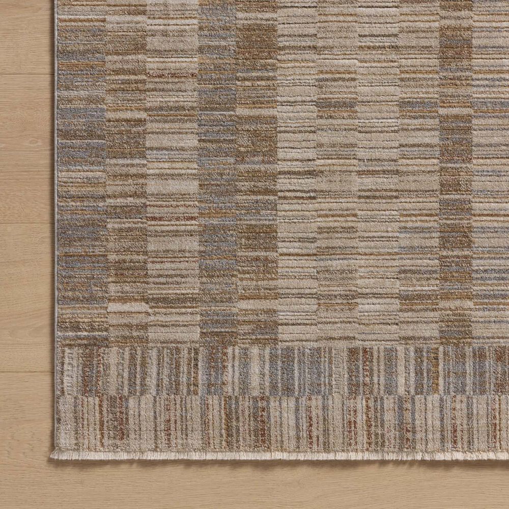 Amber Lewis x Loloi Cali 2&#39;7&quot; x 10&#39; Natural and Multicolor Runner, , large