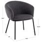 Lumisource Ashland Chair in Cream/Black, , large