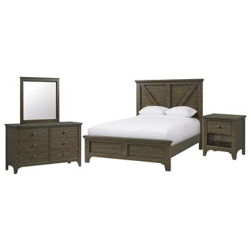Hawthorne Furniture Tahoe Youth 4-Piece Twin Panel Bedroom Set in River Rock, , large