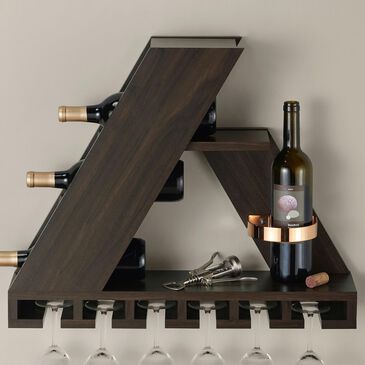 Furniture of America Keith Wine Rack in Wenge, , large
