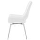 Global Furniture USA Swivel Dining Chair in White, , large