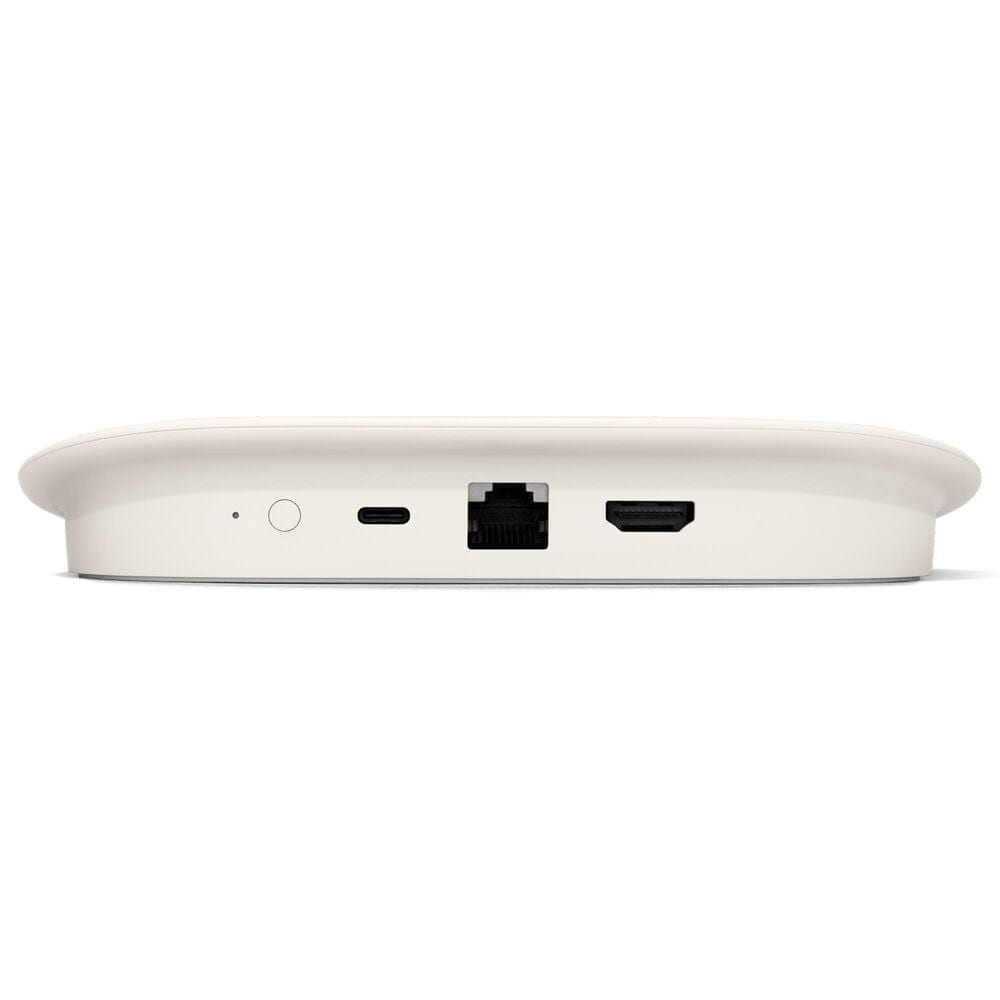 Google TV Streamer &#40;4K&#41; with Voice Remote in Porcelain, , large
