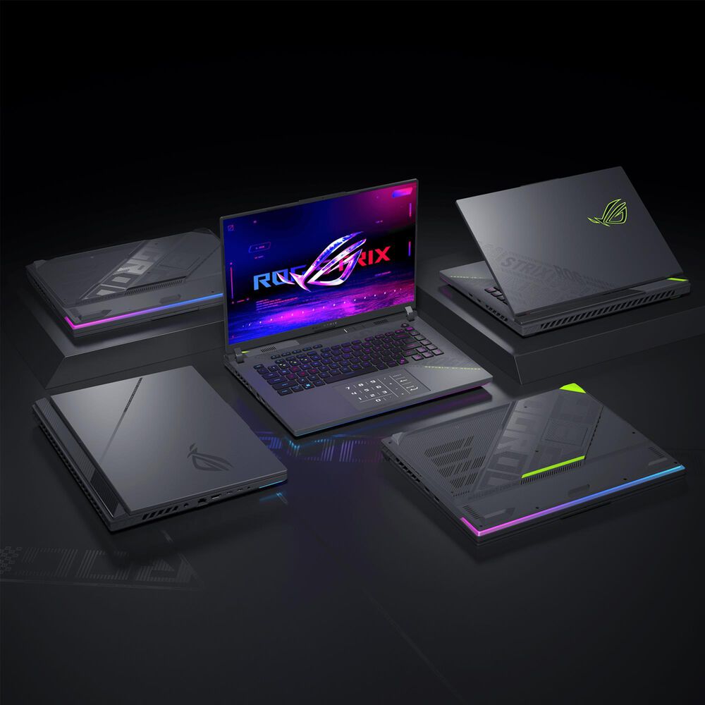 ASUS ROG Strix G16 Gaming Laptop | AMD Ryzen 9 9955HX3D - 32GB RAM - NVIDIA GeForce RTX 5070 - 1TB SSD in Eclipse Gray, , large