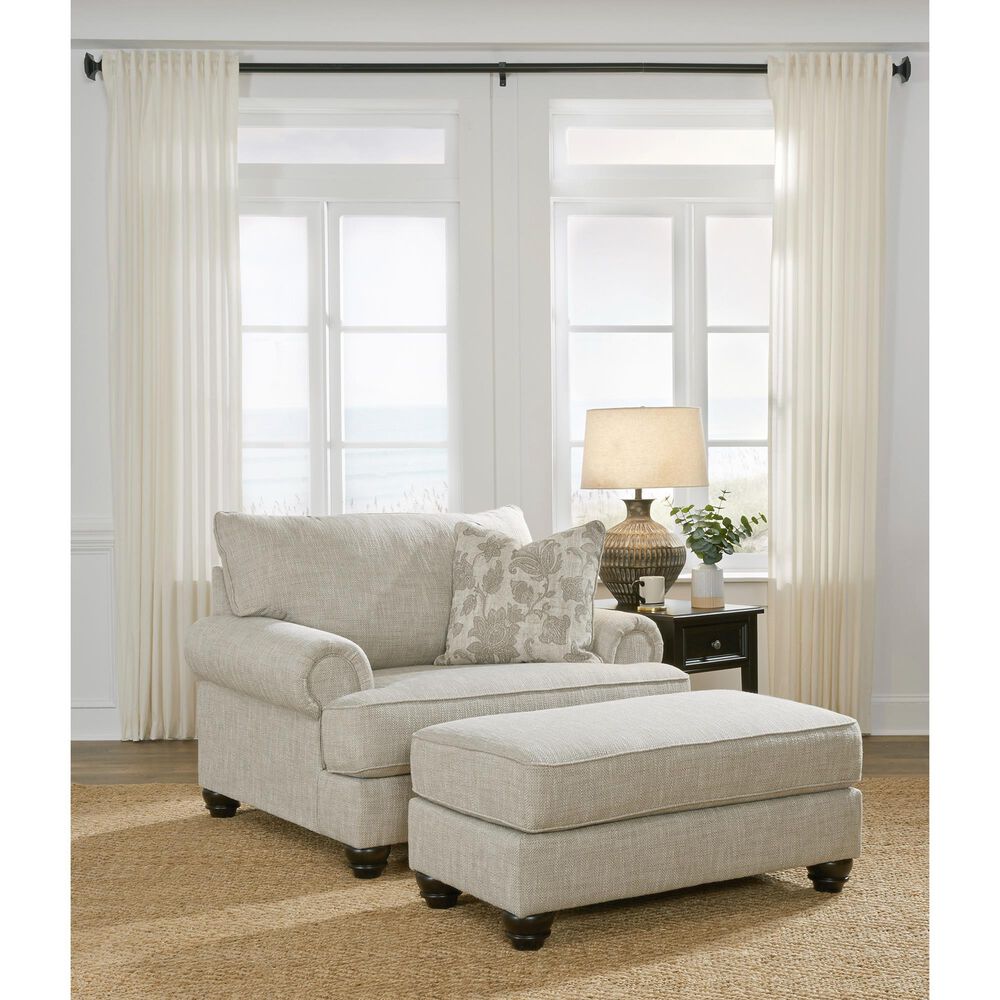 Ashley Asanti Oversized Chair and a Half in Fog, , large