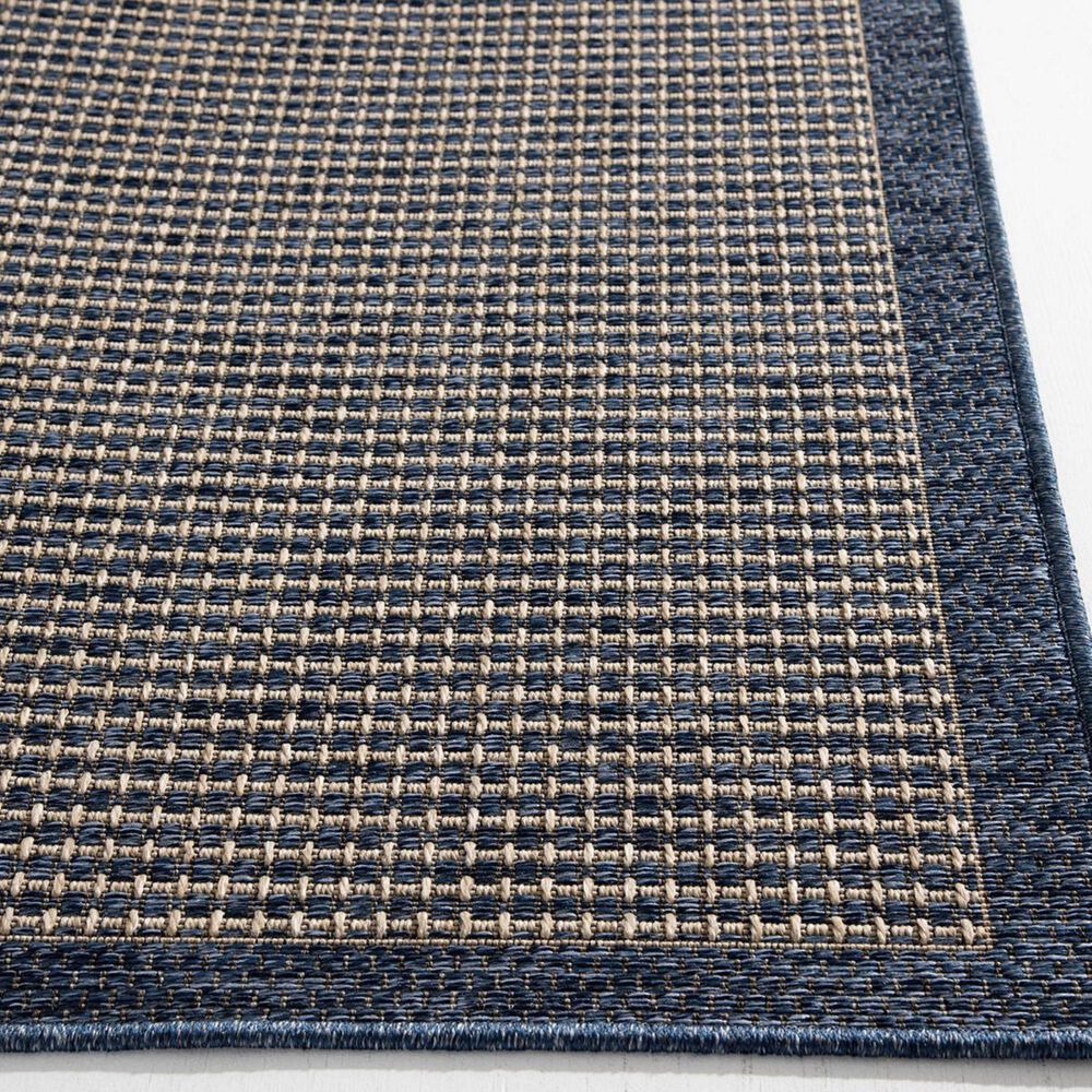 Trisha Yearwood Rug Collection Gather Avola 5&#39;3&quot; x 7&#39;7&quot; Cobalt and Natural Area Performance Rug, , large