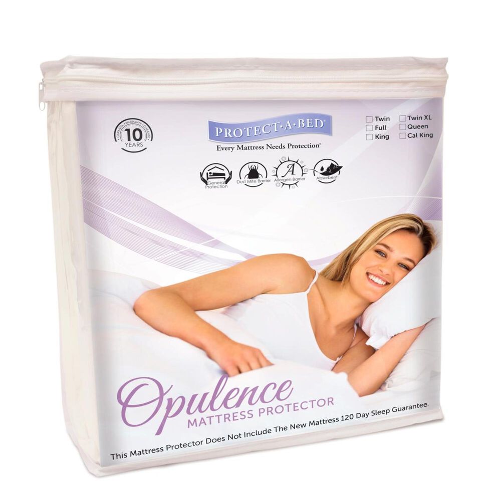 Protect A Bed Opulence Queen Mattress Protector, , large