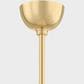 Mitzi Lighting Nyla 3-Light Chandelier in Aged Brass, , large