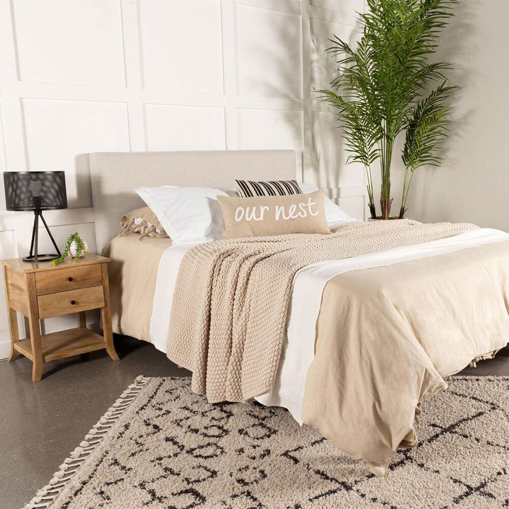 Pacific Landing Pirro Full/Queen Upholstered Headboard in Sand, , large