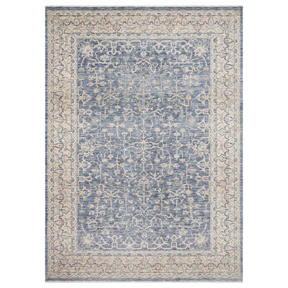 Loloi Pandora PAN-04 12" x 15"6" Dark Blue and Ivory, , large