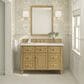 James Martin Vanities Lorelai 48" Single Vanity in Light Natural Oak with 3 cm Arctic Fall Solid Surface Top, , large