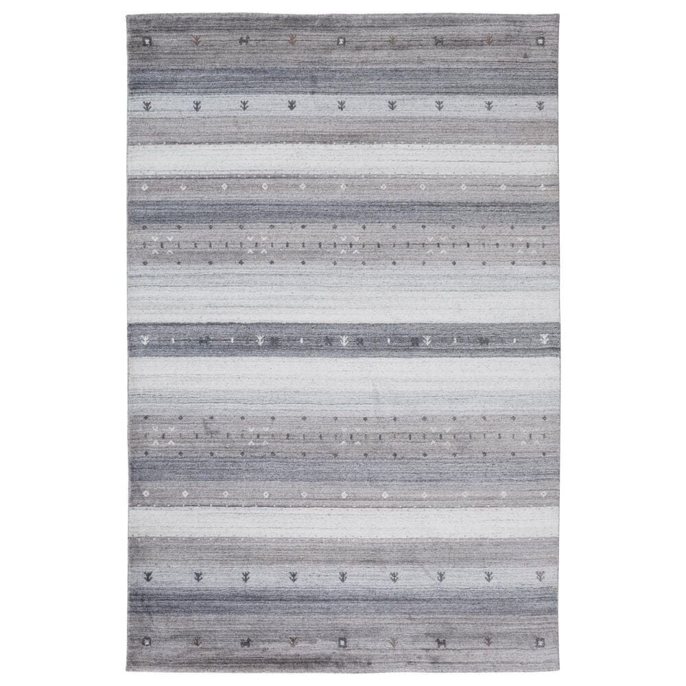Feizy Rugs Legacy 5'6" x 8'6" Charcoal Area Rug, , large