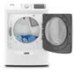 Maytag 4.8 Cu. Ft. Front Load Washer with Steam and a 7.3 Cu. Ft. Gas Dryer - White, , large