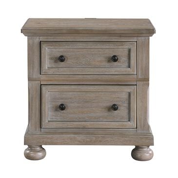 Davis International 2 Drawer Nightstand in Taupe, , large