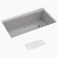 Kohler Billings 32.5" Undermount Single-Bowl Kitchen Sinks in Matte Grey, , large