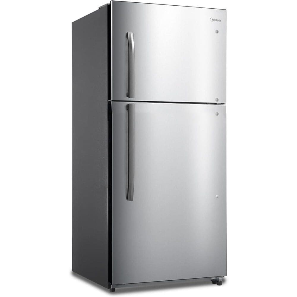 Midea 18.0-cu ft Garage-Ready Top-Freezer Refrigerator, , large