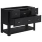 James Martin Vanities Lucian 48" Single Vanity in Carbon Oak with 3 cm White Zeus Quartz Top, , large