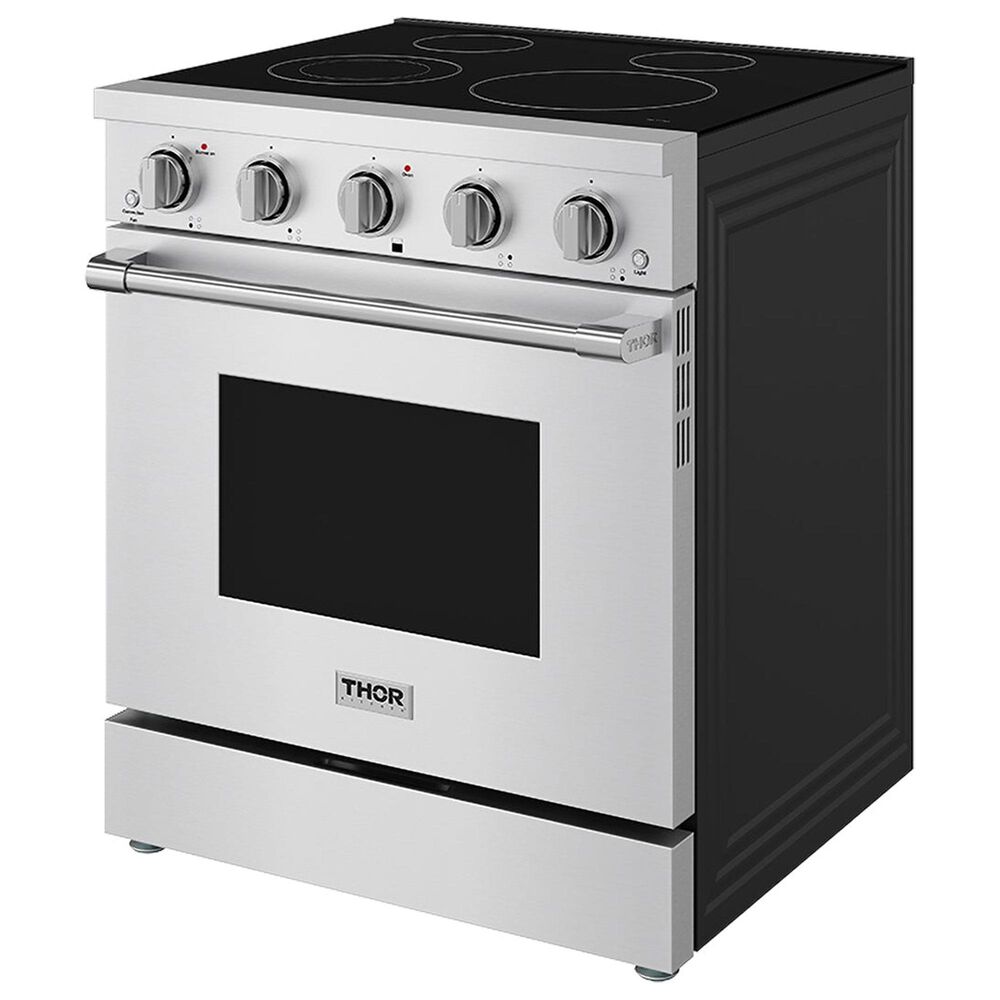 Thor Kitchen S Series 30" Professional Electric Range in Stainless Steel, , large