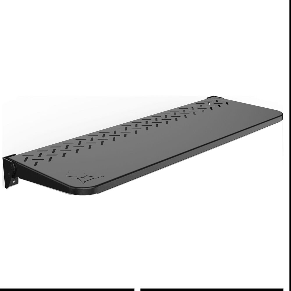Weber Weber 36&quot; Folding Front Table for Searwood XL 600 Pellet Grill in Black, , large
