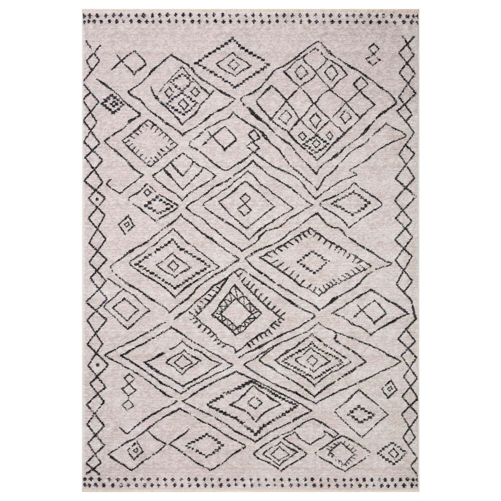 Loloi II Vance 2"3" x 3"10" Dove and Charcoal Area Rug, , large