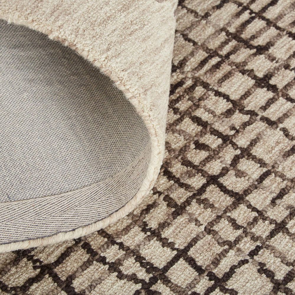 Feizy Maddox 3&#39;6&quot; x 5&#39;6&quot; Beige and Brown Area Rug, , large