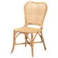 Baxton Studio Irene Side Chair in Natural Brown, , large