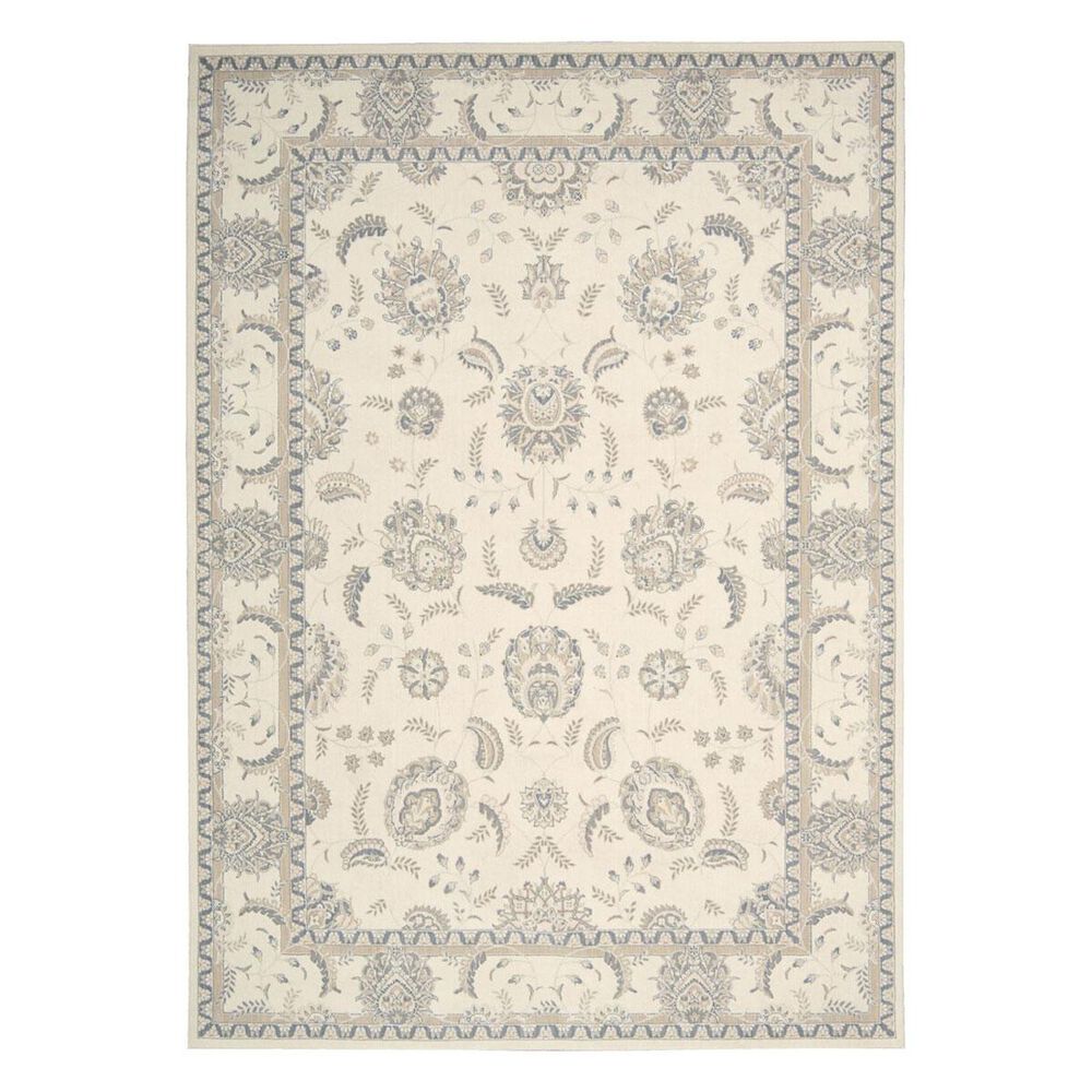 Nourison Persian Empire PE22 5"3" x 7"9" Bone Area Rug, , large