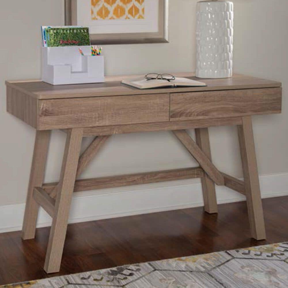 Linden Boulevard Tracey Desk in Gray, , large
