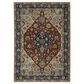 Oriental Weavers Aberdeen Aztec Medallion 2"3" x 7"6" Red Runner, , large