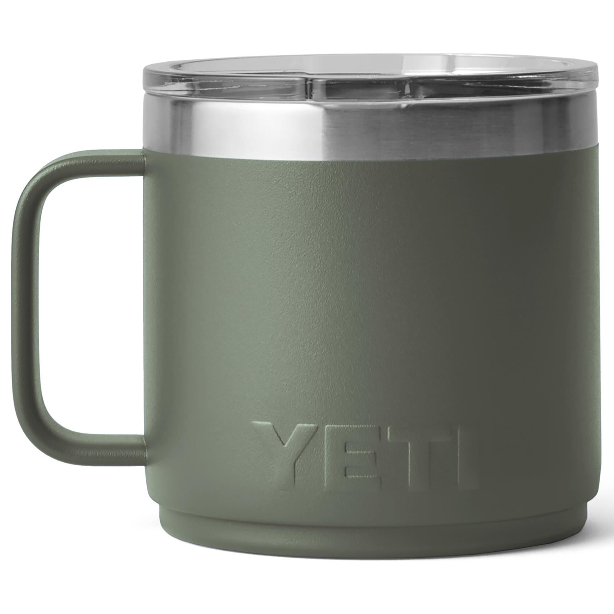 Yeti rambler 14 oz mug olive green new arrivals
