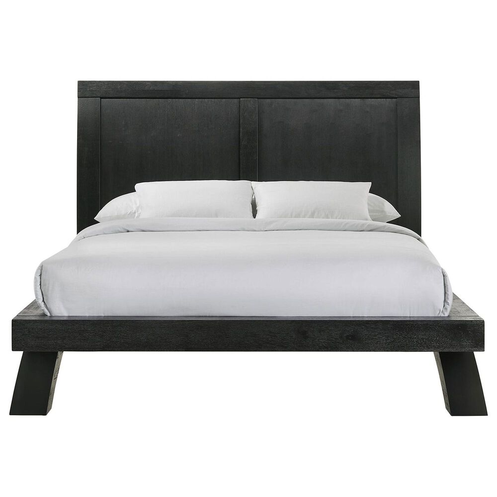 Mayberry Hill Allan 5-Piece Full Platform Bedroom Set in Black, , large