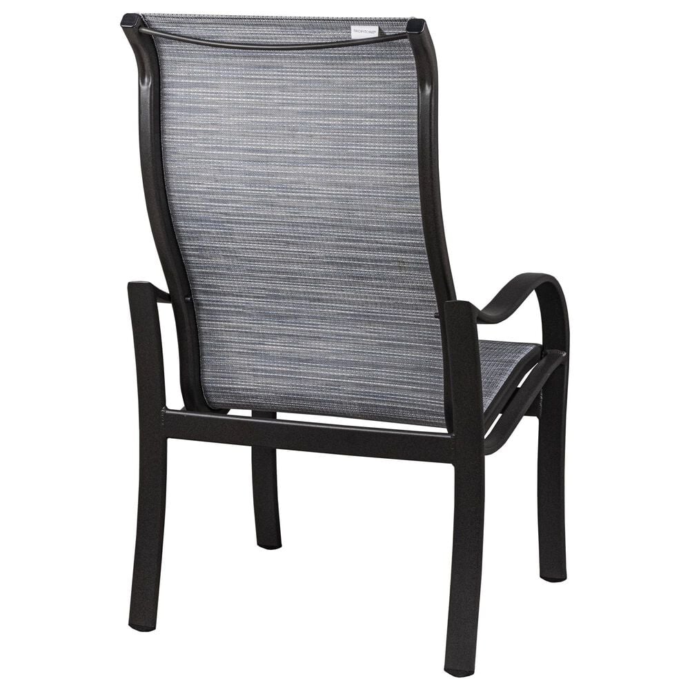 Tropitone Banchetto and Shoreline 5-Piece Patio Dining Set in Gray Gate, , large