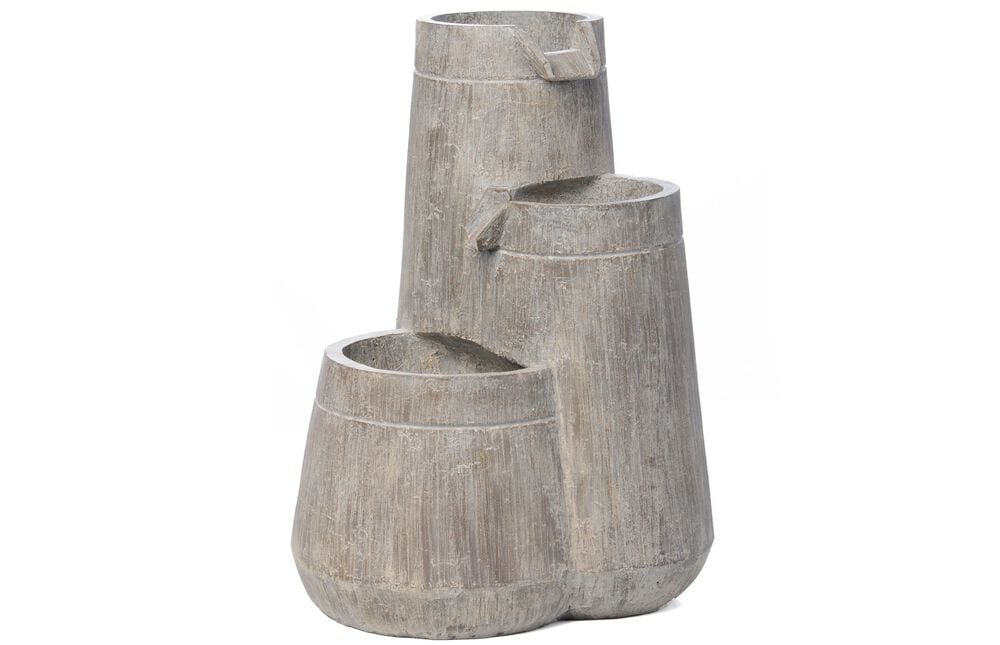 Alfresco Home Chattooga Fountain in Gray, , large