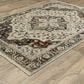 Oriental Weavers Capella Oriental Beige and Multicolor 6"7" x 9"6" Area Rug, , large