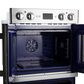 Forno Gallico 30" Double Electric Wall Oven with French Door in Stainless Steel, , large