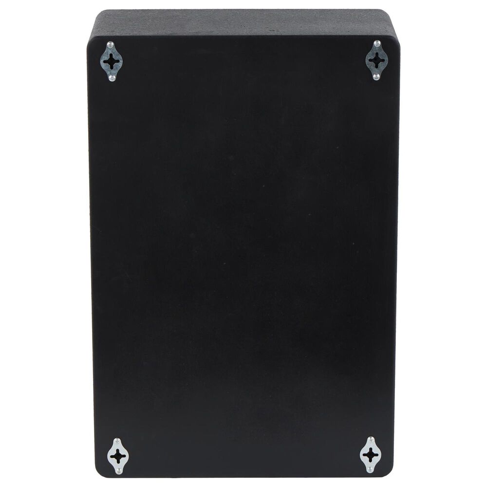 Maple and Jade 16" Wall Shelf with Arched Block Shapes in Black, , large