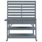 HOMLUX 65" Outdoor Potting Bench Table in Grey, , large