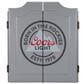Timberlake Officially Licensed Coors Light Logo Dartboard Cabinet Set in Grey, , large